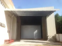 Covered loading-bay extension