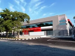 Completed factory exterior