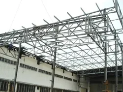Roof structure erection