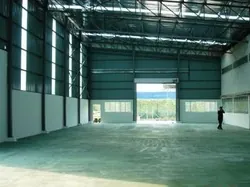 Completed workshop interior