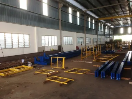 Steel fabrication workshop