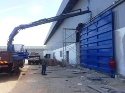 Wall cladding installation